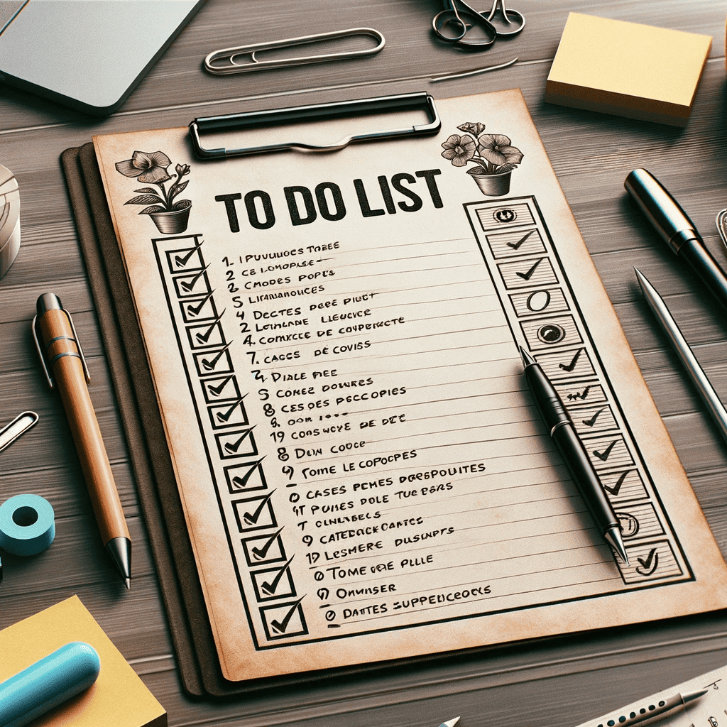 Use a To-Do List